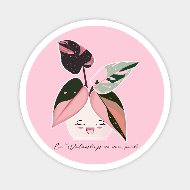 On Wednesdays we wear pink Magnet by GelsGarden